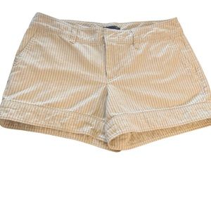 GAP Khaki Striped Shorts
